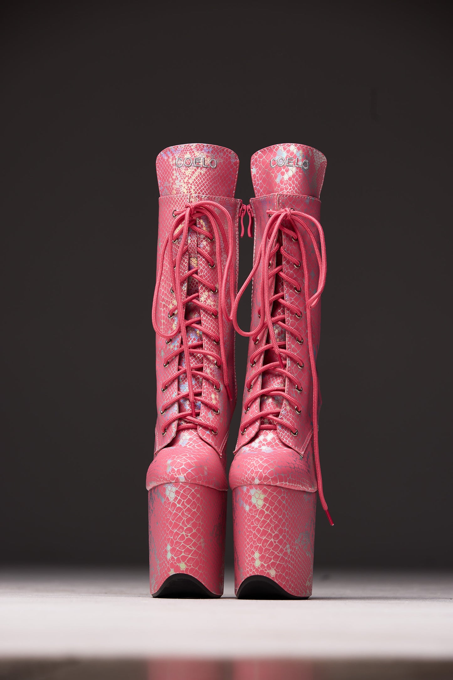 Venom Boot - Candy Pink - 8 inch