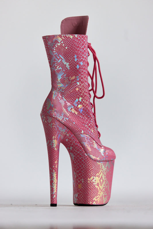 Venom Boot - Candy Pink - 8 inch