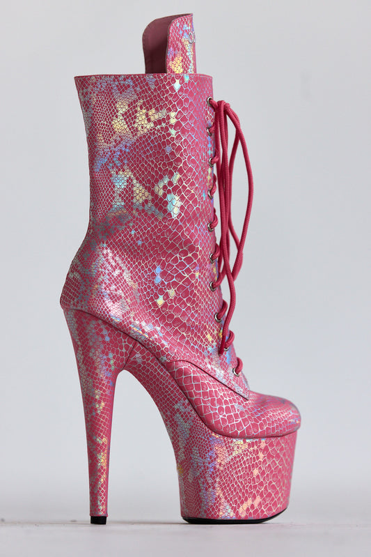 Venom Boot - Candy Pink - 7 inch