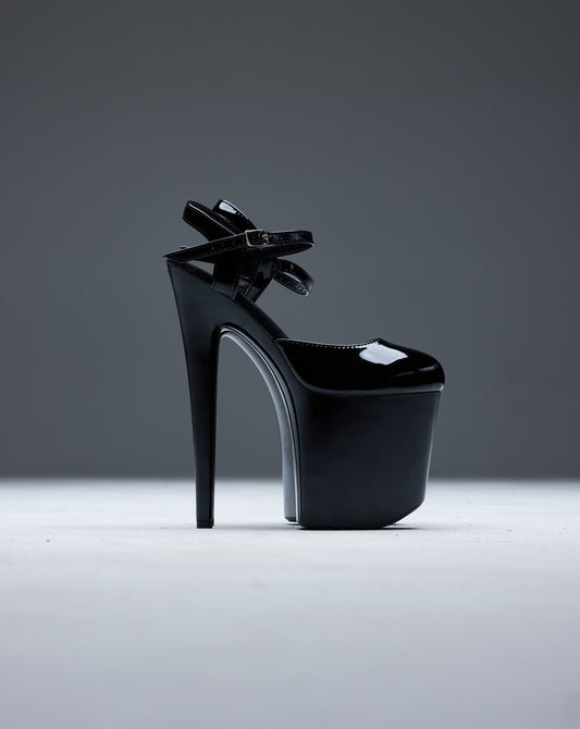 Unholy Sandal - Coffin Black - 8 Inch