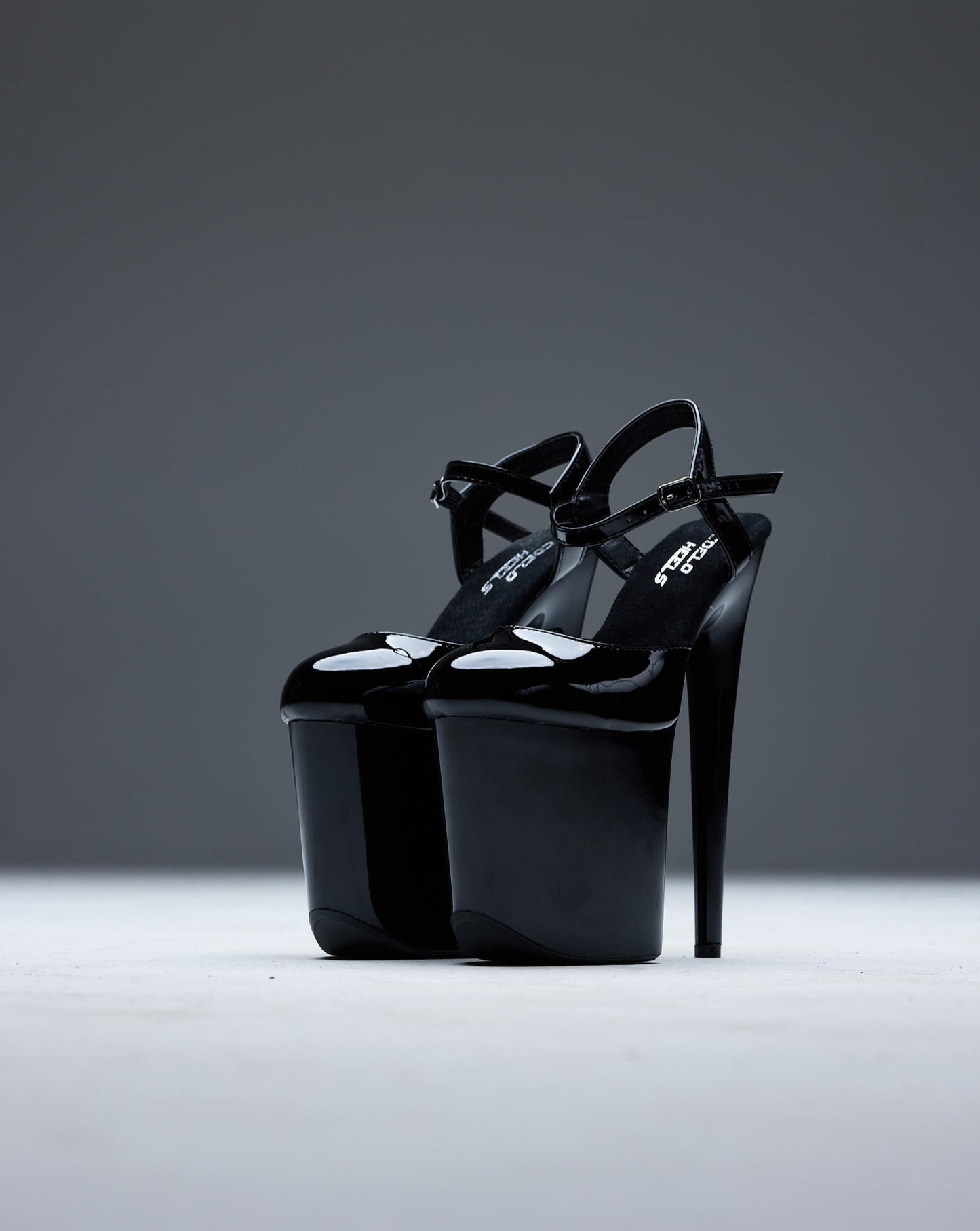 Unholy Sandal - Coffin Black - 8 Inch