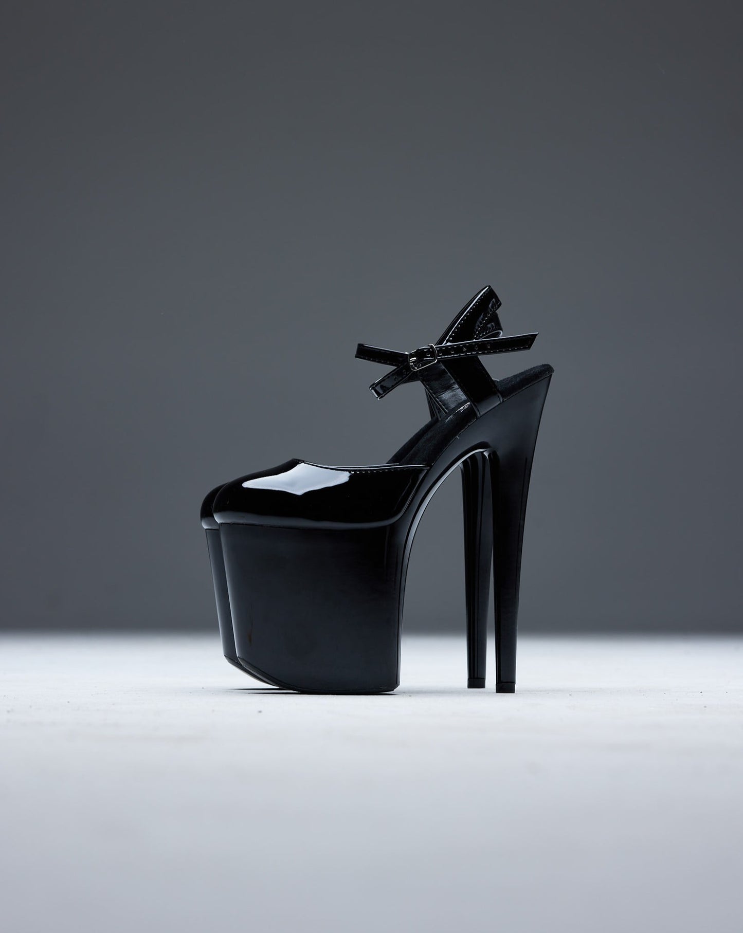 Unholy Sandal - Coffin Black - 8 Inch